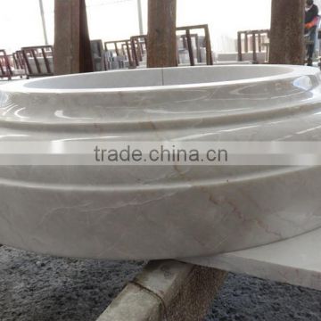 Quality popular direct sale beige marble for hotel decoration