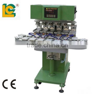 China six Colour professional tampo printing machine LC-SPM6-200/18