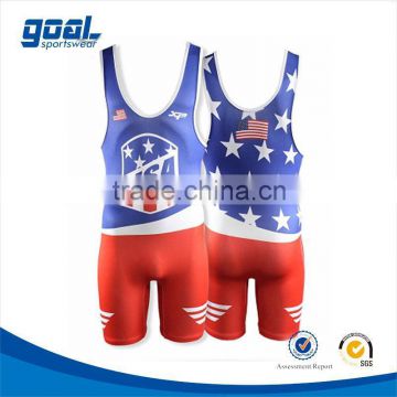 High quality state wrestling singlets from China,wrestling singlets