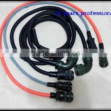 MIL/MS3106A - 18-10 4PiN F/M 4*12# (solder +assembly) circular connector The servo wire harness