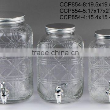 Glass juice dispenser (CCP854)