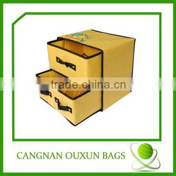 Household non woven foldable storage box