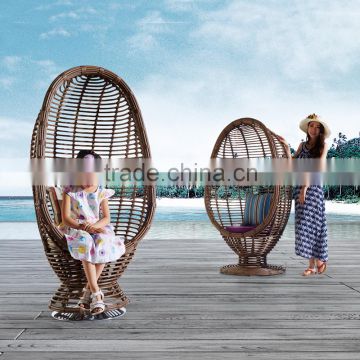 New design egg chair garden rattan swing hanging chair