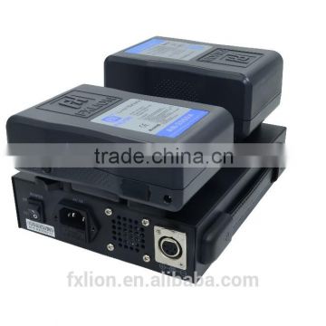Factory supply Specified 2-channel portable battery charger for broadcast Li-ion camera battery