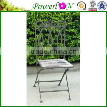 Cheap Vintage Square Antique Classical Folding Design Chair Outdoor Furniture For Garden Patio Backyard J13M TS05 X00 PL08-5857