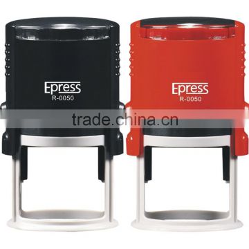 Epress Diameter 50 MM round self-inking stamp rubber