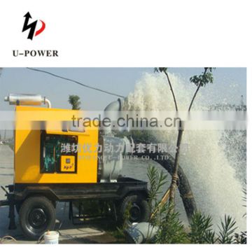 HOT SALE! Supply capacity 260-864 m3/h ,head 93-124m diesel water pump set