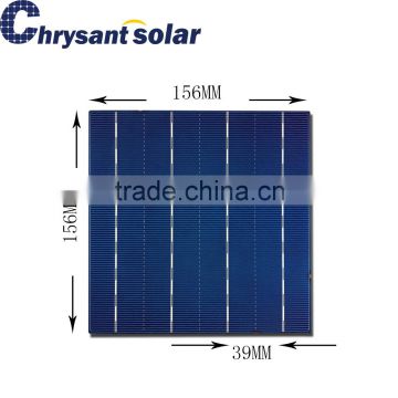 Neo Solar Power 156X156 4BB 18.4% High Efficiency Taiwan Polycrystalline Solar Cells
