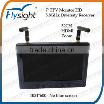 D533 7" High Resolution 1024x600 HDMI LCD Monitor for FPV Airplane RC RTF