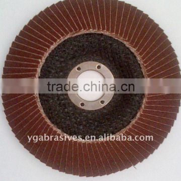 flexible abrasive flap disk for metal and stainless steel