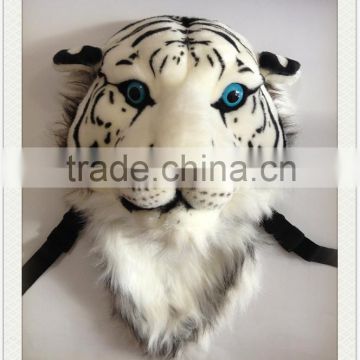 White Tiger Head backpack