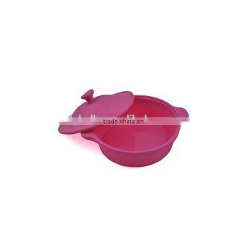 Silicone Folable Bowl with Lid