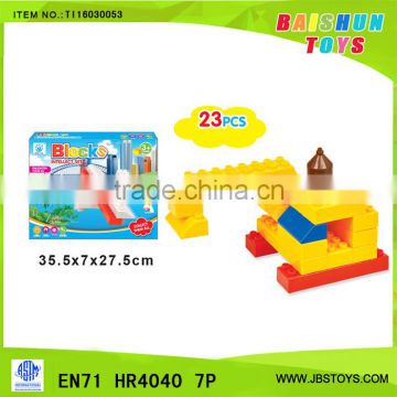 good selling brick, building block. toy brick 23pcs TI16030053