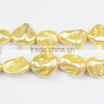 Wholesale Mop Shell Nuggets Gemstone Beads