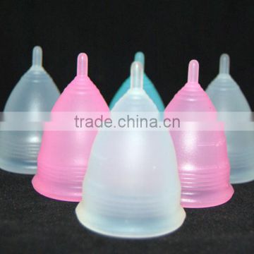 anti-bacteria 100% medical silicone menstrual cup