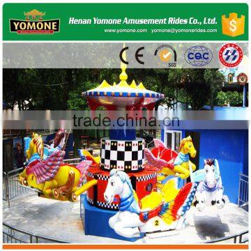 Rotating&lifting Park Games Amusement Rides Small Flying Horse for Sale