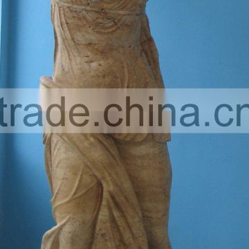 Carving Marble Stone Nike Statue