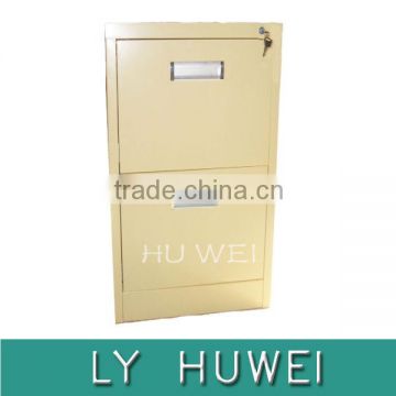 Modern design aluminium alloy Office Cabinet with 2 Drawers