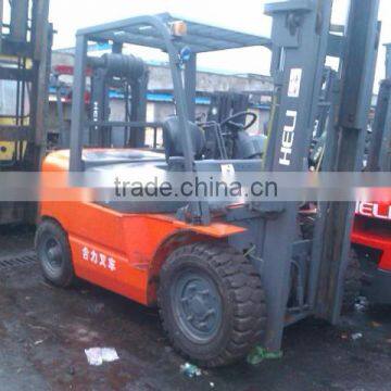 Used forklift Heli 5T sell at lower price