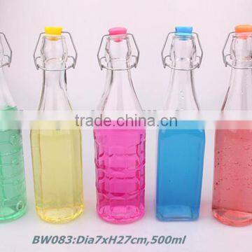 1000ml 500ml 250ml glass milk bottle