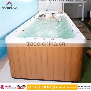 Chinese Supplier Fiberglass Swimming Pool Outdoor Family Spa Swimming Pool