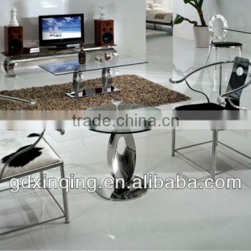 D313 Hot selling living room furniture tempered glass end table
