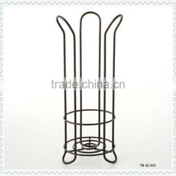 Hot sale iron wire toilet paper holder