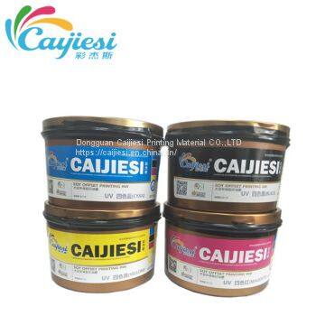 CJS bright and fast drying uv offset printing ink