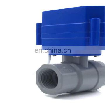 CWX-60P plastic 4/5 wires 6NM blue orange 2/3way electric valve