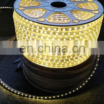 High Quality Smd 5050 100m/roll Led Strip Rope 110v 220v Led Strip Light