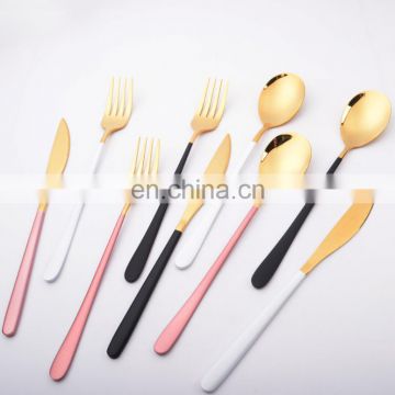 Stainless Steel Knife Fork and Table Spoon