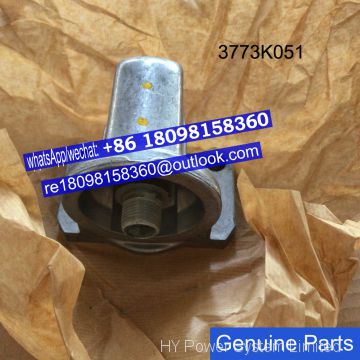 genuine Perkins OIL FILTER HEAD for 2506/2806TAG engine parts 3773K051 3771K151 3773A061