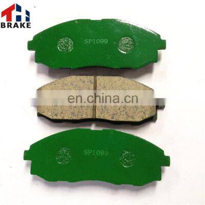 China factory Front ceramic brake pad for H1 STAREX MPV JAC SP1099 58101-4AA00 D1712 GDB3201