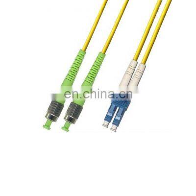 Fiber Optic Patchcord  Single Mode  Mulit-mode  SC FC LC ST fiber patch cord lc to fc