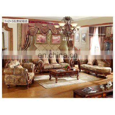 USA LuxurySofas Antique Classic Fabric Couch Living Room Sofa Set Furniture