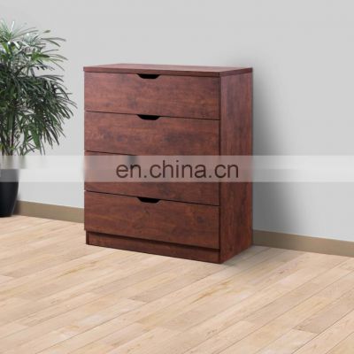wooden antique wooden furniture chest cabinet design with 4 drawers for living room