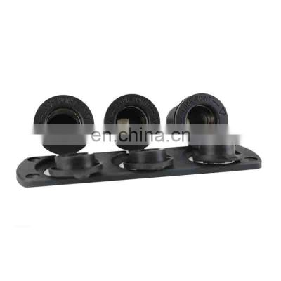 Car round power take-off seat Three-hole panel combination with three-hole plate combination is available for trucks and trucks