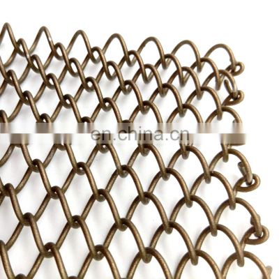 High quality aluminum chain link fence curtain mesh for decoration
