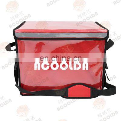 Custom Motorcycle Thermal Backpack Waterproof Bike Insulated Delivery Bag Food Delivery Bag