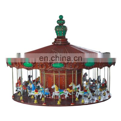 Outdoor playground amusement park carousel rides for sale