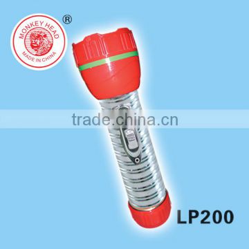 2015 camping durable LP200 led stainless steel flashlight