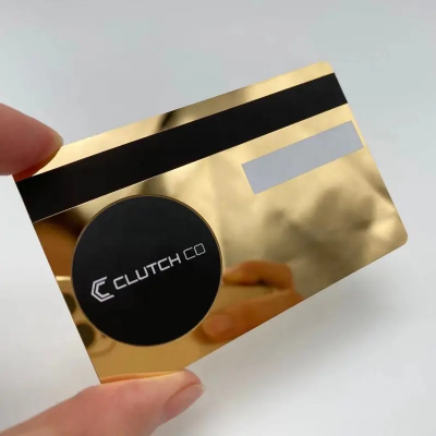 Custom Metal NFC Card for Business Name VIP Access Control Card Rainbow Metal Cards