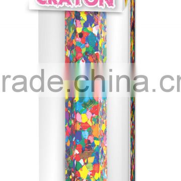 2015 Hot sale crayon with promotion packing ;color box;non toxic;safety for kids
