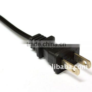 Japanese power cord with 90 degree bend plug