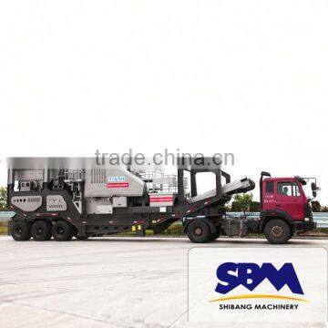 China top brand mica schist mobile crusher price for sale