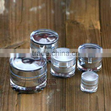 30ml Acrylic White Cream Jar Container