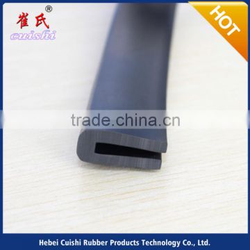 durable extruded rubber u channel weather strip