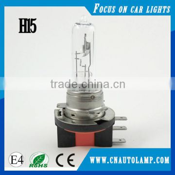 Automobile headlight 12v 15/55w H15 car halogen lamp