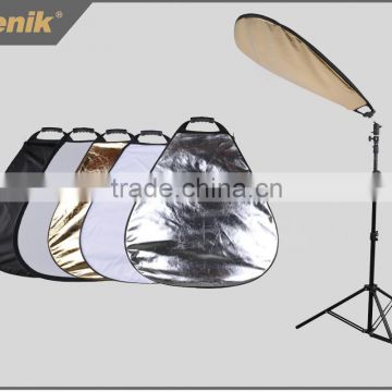 TR-21 handheld 5 in 1 triangle folding reflector