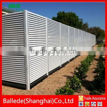 hot sale new design aluminum louvered fence from China